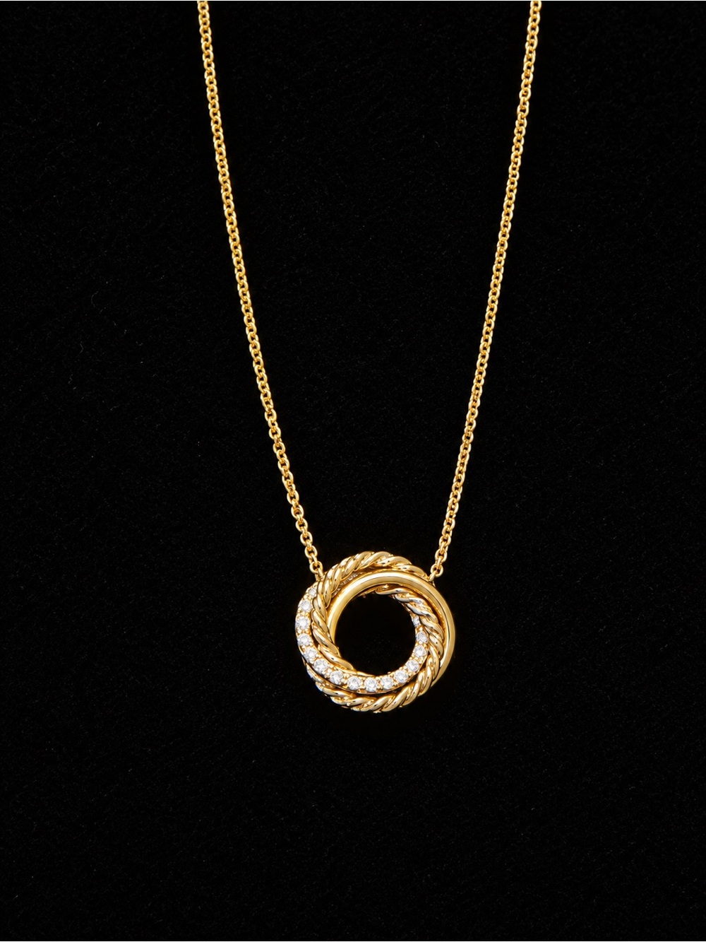 100% authentic breathing David Yurman necklace marked 750